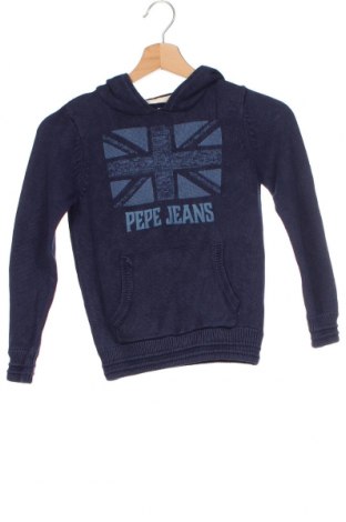 Παιδικό φούτερ Pepe Jeans, Μέγεθος 6-7y/ 122-128 εκ., Χρώμα Μπλέ, Βαμβάκι, Τιμή 38,27 €