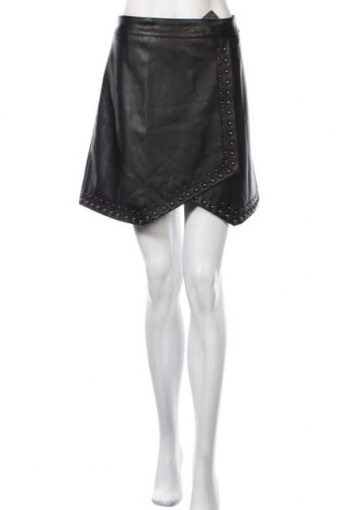 Δερμάτινη φούστα Guess, Μέγεθος L, Χρώμα Μαύρο, Ελαστάνη, Τιμή 68,19 €