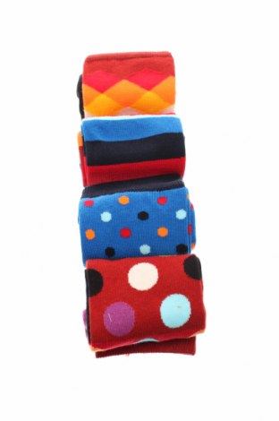 Комплект Happy Socks, Размер S, Цвят Многоцветен, 86% памук, 12% полиамид, 2% еластан, Цена 48,00 лв.