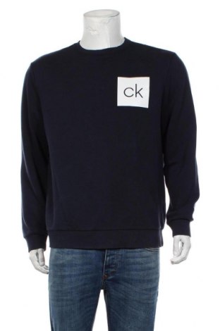 Pánské tričko  Calvin Klein, Velikost L, Barva Modrá, 72% bavlna, 28% polyester, Cena  765,00 Kč