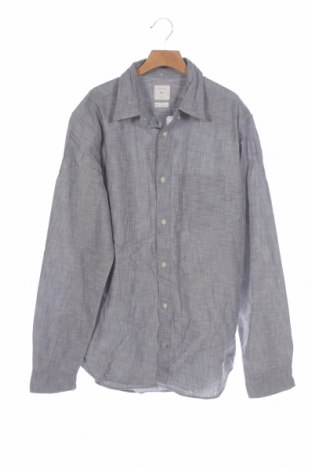 Мъжка риза Gap, Размер M, Цвят Сив, Памук, Цена 35,70 лв.