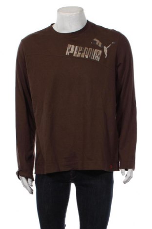 Ανδρική αθλητική μπλούζα PUMA, Μέγεθος XL, Χρώμα Καφέ, Βαμβάκι, Τιμή 29,69 €