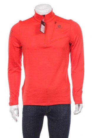 Pánské sportovní tričko Salomon, Velikost M, Barva Červená, 95% polyester, 5% elastan, Cena  1 946,00 Kč