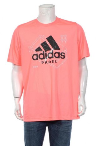 Férfi póló Adidas, Méret XL, Szín Rózsaszín, 96% poliészter, 4% elasztán, Ár 3 355 Ft