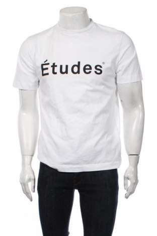 Мъжка тениска Etudes, Размер M, Цвят Бял, Памук, Цена 118,30 лв.