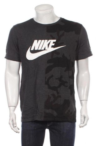 Мъжка тениска Nike, Размер L, Цвят Сив, Памук, Цена 43,05 лв.