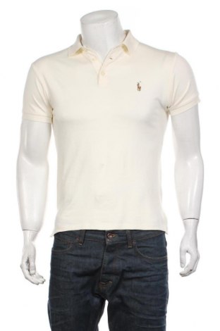 Męski T-shirt Polo By Ralph Lauren, Rozmiar S, Kolor Beżowy, Bawełna, Cena 388,09 zł