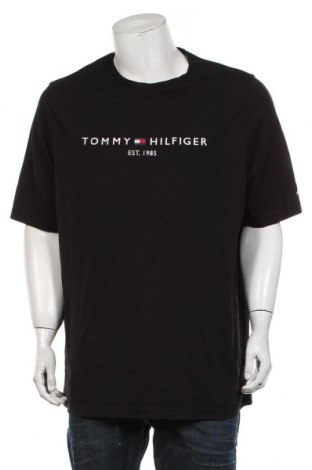 Ανδρικό t-shirt Tommy Hilfiger, Μέγεθος 3XL, Χρώμα Μαύρο, Βαμβάκι, Τιμή 32,47 €