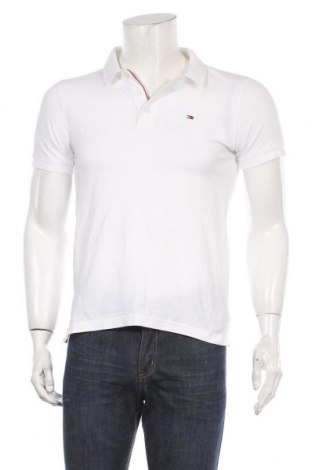 Pánské tričko  Tommy Hilfiger, Velikost M, Barva Bílá, Bavlna, Cena  1 326,00 Kč