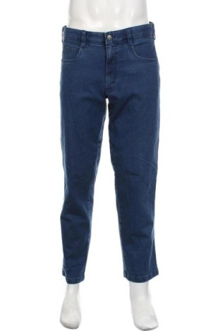 Pánske džínsy , Veľkosť L, Farba Modrá, 86% bavlna, 13% polyester, 1% elastan, Cena  12,76 €