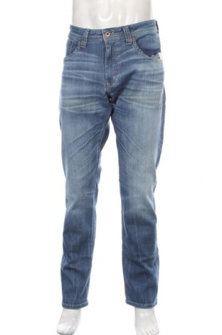 Мъжки дънки Pepe Jeans, Размер XL, Цвят Син, 96% памук, 3% полиестер, 1% еластан, Цена 134,25 лв.