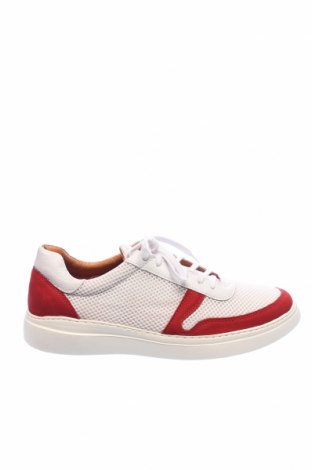 Ανδρικά παπούτσια Dreimaster, Μέγεθος 42, Χρώμα Λευκό, Φυσικό σουέτ, κλωστοϋφαντουργικά προϊόντα, Τιμή 62,72 €