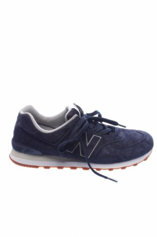 Ανδρικά παπούτσια New Balance, Μέγεθος 45, Χρώμα Μπλέ, Φυσικό σουέτ, Τιμή 53,26 €