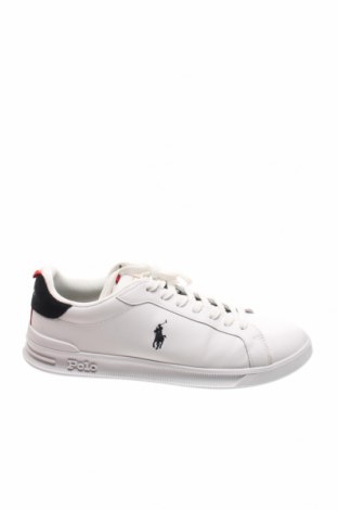 Ανδρικά παπούτσια Polo By Ralph Lauren, Μέγεθος 43, Χρώμα Λευκό, Γνήσιο δέρμα, Τιμή 66,80 €