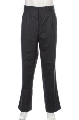 Мъжки панталон Alain Delon, Размер L, Цвят Сив, Вискоза, Цена 12,86 лв.