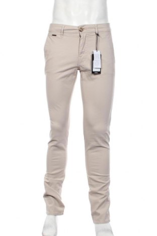 Мъжки панталон Guess, Размер M, Цвят Бежов, 97% памук, 3% еластан, Цена 179,25 лв.