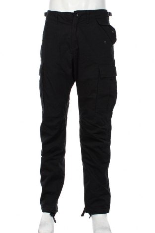 Мъжки панталон H&M L.O.G.G., Размер L, Цвят Черен, Памук, Цена 41,00 лв.