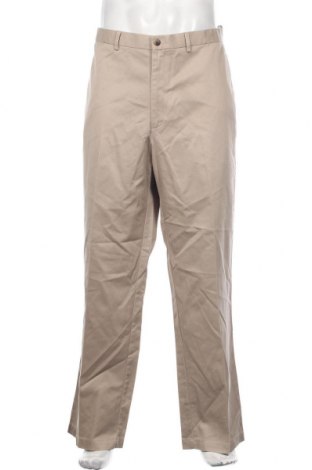 Мъжки панталон Haggar, Размер XL, Цвят Бежов, Памук, Цена 36,91 лв.