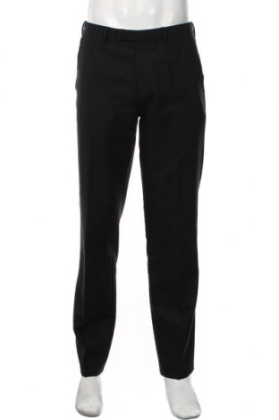 Мъжки панталон Hugo Boss, Размер L, Цвят Черен, Вълна, Цена 147,00 лв.