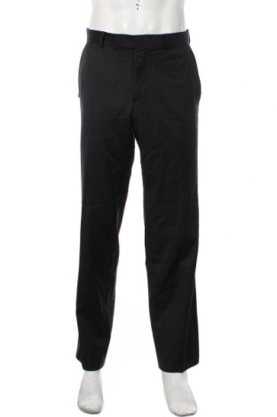 Мъжки панталон Hugo Boss, Размер L, Цвят Черен, Вълна, Цена 147,00 лв.
