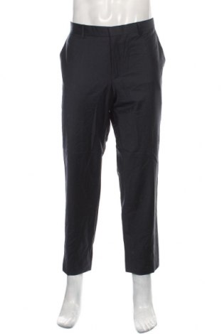 Pantaloni de bărbați Hugo Boss, Mărime XL, Culoare Albastru, 85% bumbac, 11% poliamidă, 4% elastan, Preț 487,42 Lei