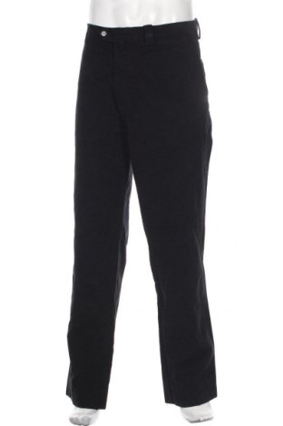 Мъжки панталон Pedro Del Hierro, Размер L, Цвят Черен, Памук, Цена 57,75 лв.