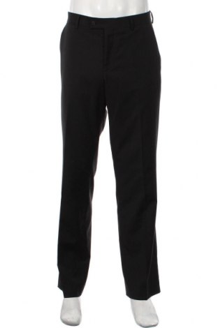 Мъжки панталон Tiger Of Sweden, Размер L, Цвят Черен, 44% вълна, 54% полиестер, 2% еластан, Цена 55,00 лв.