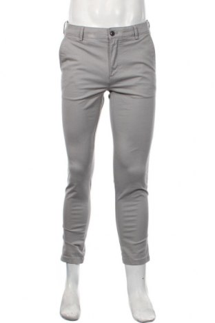 Мъжки панталон Topman, Размер M, Цвят Сив, 97% памук, 3% еластан, Цена 55,50 лв.