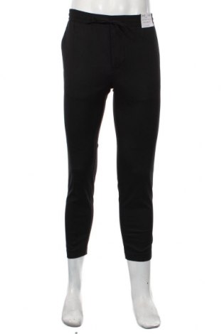 Мъжки панталон Topman, Размер M, Цвят Черен, 66% полиестер, 32% вискоза, 2% еластан, Цена 66,75 лв.