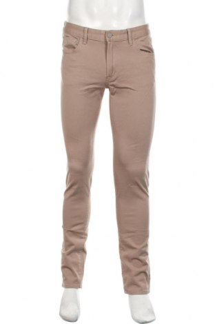 Pánské kalhoty  Uniqlo, Velikost M, Barva Béžová, 94% bavlna, 6% elastan, Cena  654,00 Kč