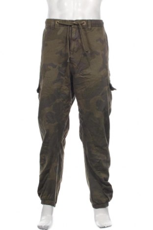 Мъжки панталон Urban Classics, Размер XXL, Цвят Зелен, 98% памук, 2% еластан, Цена 55,50 лв.