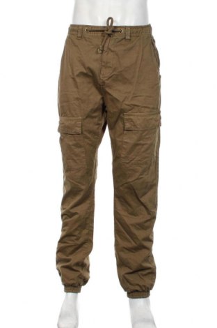 Pantaloni de bărbați Urban Classics, Mărime XL, Culoare Bej, Bumbac, Preț 181,91 Lei