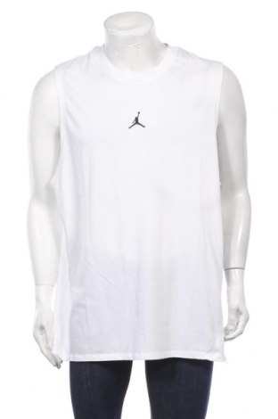 Мъжки потник Air Jordan Nike, Размер XL, Цвят Бял, 60% памук, 40% полиестер, Цена 66,75 лв.