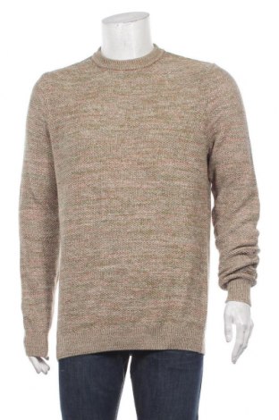 Мъжки пуловер Anerkjendt, Размер L, Цвят Бежов, Цена 42,25 лв.