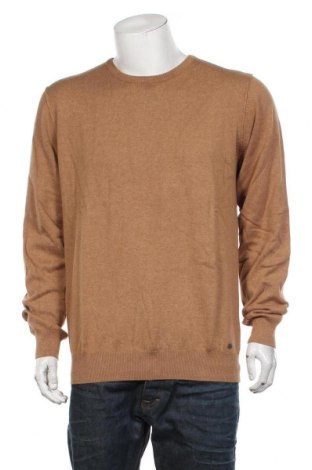 Мъжки пуловер Blend, Размер XL, Цвят Бежов, 100% памук, Цена 59,25 лв.