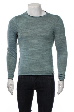 Мъжки пуловер Edc By Esprit, Размер S, Цвят Зелен, 72% памук, 28% полиестер, Цена 50,40 лв.