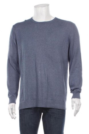 Pánský svetr  Tom Tailor, Velikost XL, Barva Modrá, Bavlna, Cena  280,00 Kč