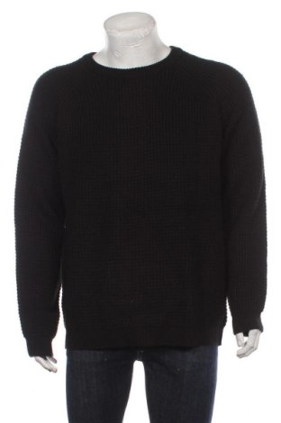 Мъжки пуловер Topman, Размер XL, Цвят Черен, Акрил, Цена 66,75 лв.