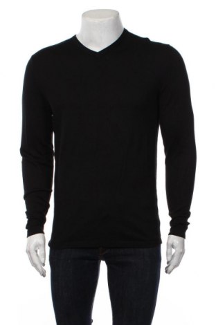 Мъжки пуловер Zara Man, Размер L, Цвят Черен, Цена 48,00 лв.