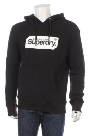 Pánská mikina  Superdry, Velikost L, Barva Černá, 80% bavlna, 20% polyester, Cena  1 946,00 Kč