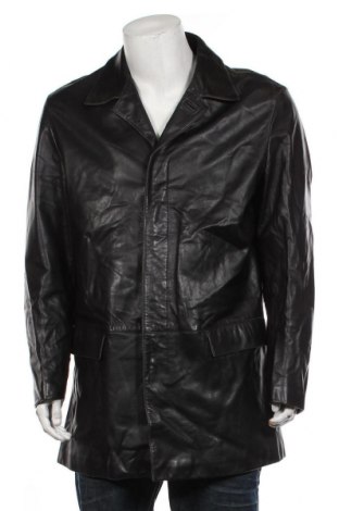 Pánská kožená bunda  BOSS, Velikost XL, Barva Černá, Pravá kůže, Cena  7 477,00 Kč