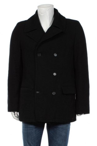Мъжко палто Blend, Размер L, Цвят Черен, 50% полиестер, 50% вълна, Цена 60,90 лв.