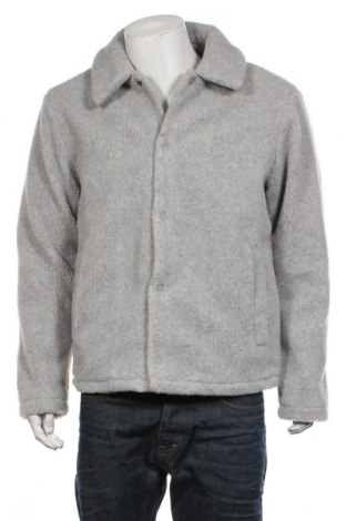 Мъжко палто Topman, Размер M, Цвят Сив, 75% полиестер, 25% акрил, Цена 156,75 лв.