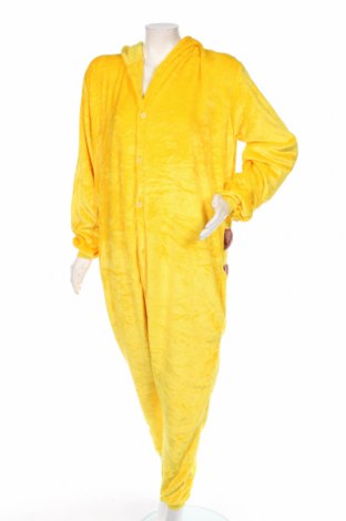 Пижама, Размер XL, Цвят Жълт, Полиестер, Цена 54,60 лв.