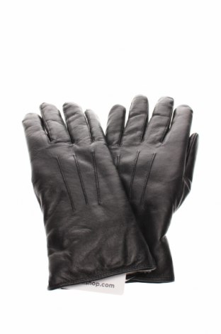 Ръкавици, Цвят Черен, Естествена кожа, Цена 54,60 лв.