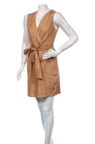Φόρεμα Guido Maria Kretschmer for About You, Μέγεθος S, Χρώμα  Μπέζ, 70% βισκόζη, 30% λινό, Τιμή 36,81 €