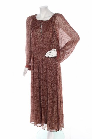 Sukienka Vanessa Bruno, Rozmiar L, Kolor Brązowy, 95% wiskoza, 6% metalowe nici, Cena 1 437,34 zł