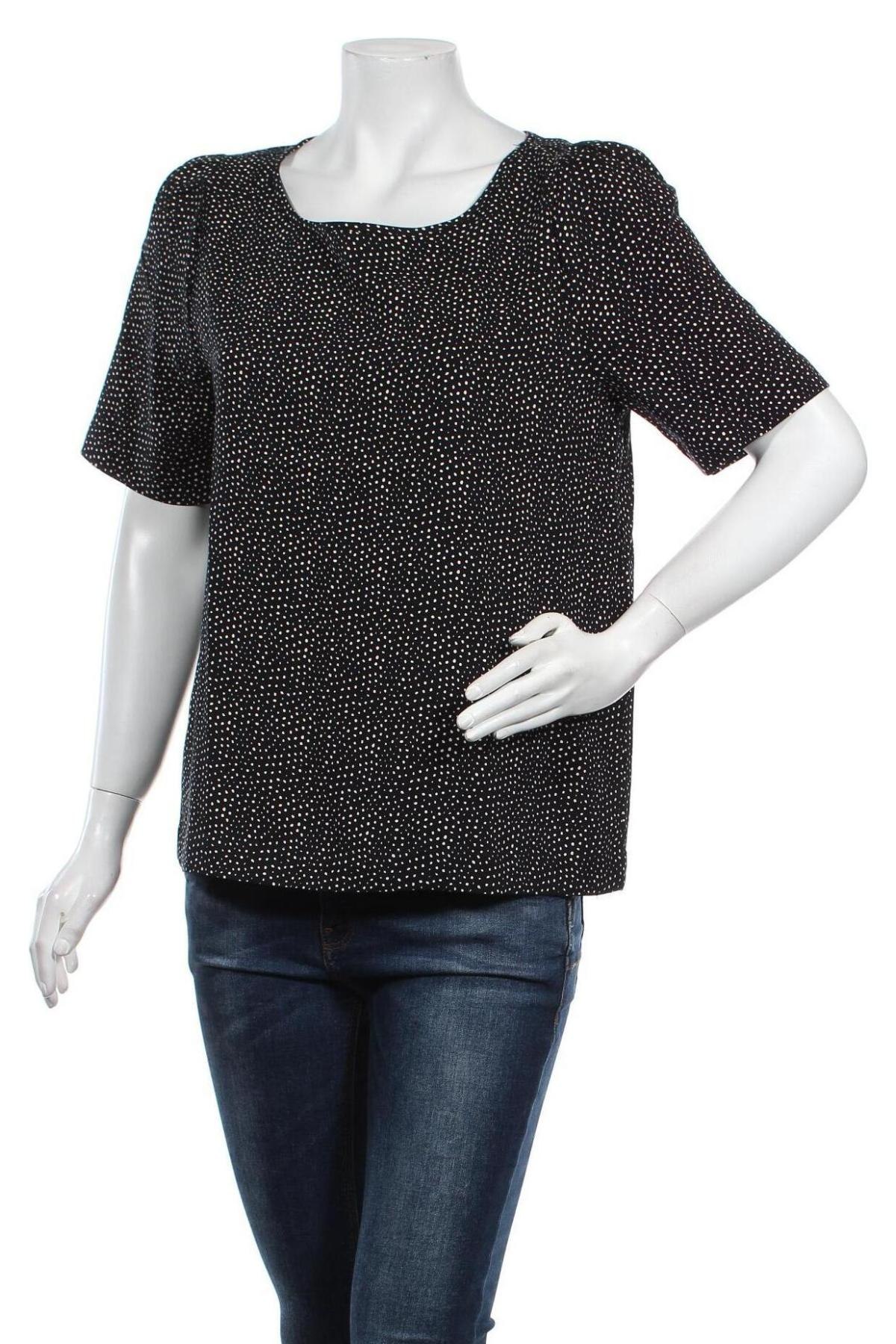 Γυναικεία μπλούζα Saint Tropez, Μέγεθος S, Χρώμα Μαύρο, Τιμή 35,57 €