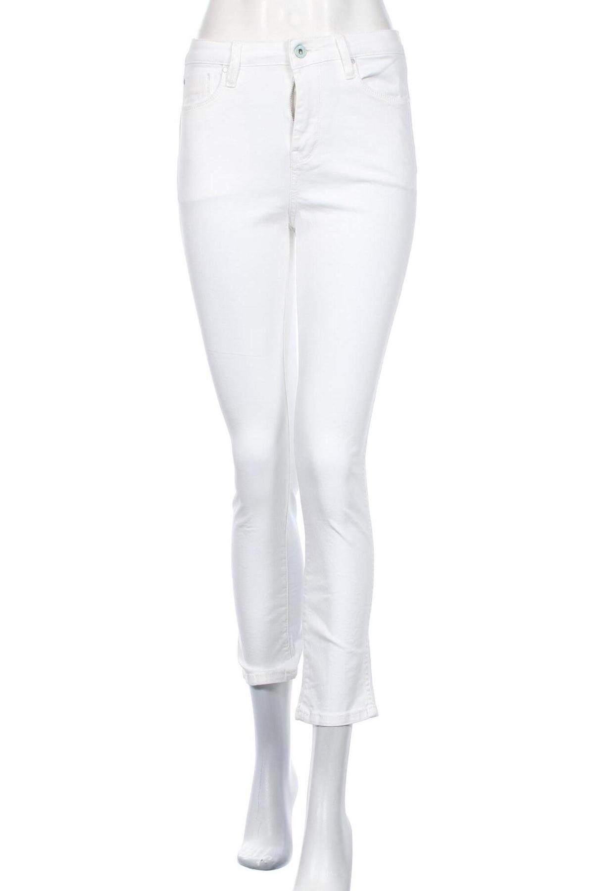 Дамски дънки Pepe Jeans, Размер S, Цвят Бял, Цена 189,00 лв.