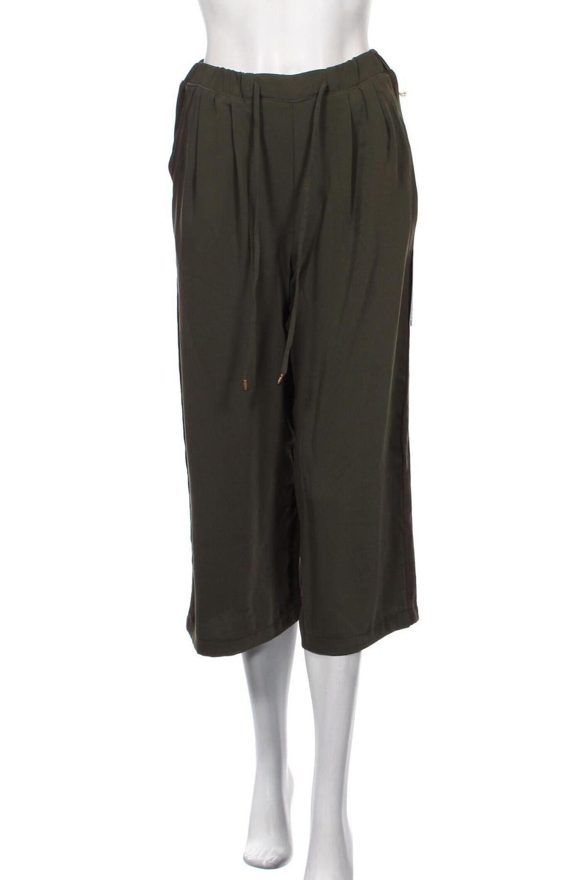 Дамски панталон Khujo, Размер S, Цвят Зелен, Цена 52,15 лв.